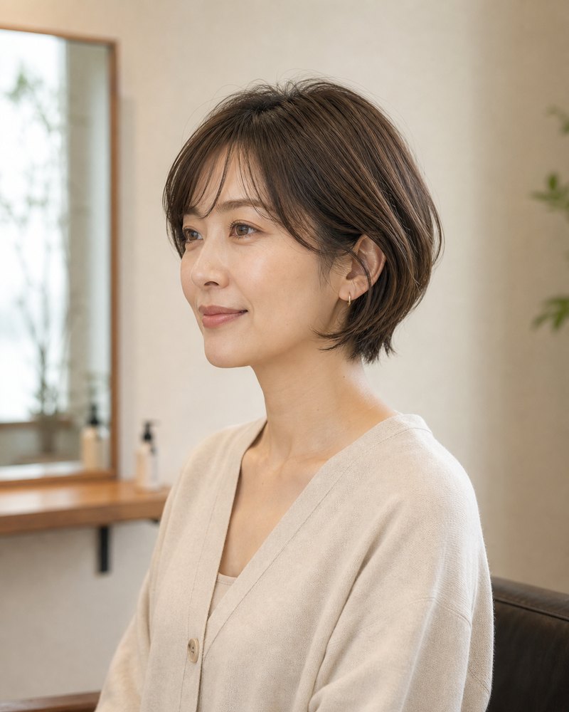 ノンダメージ髪質改善ストレートのイメージ